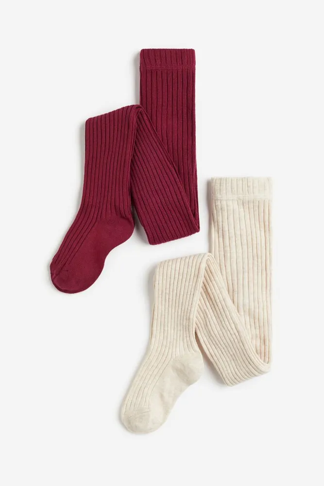 2-pack Fine-knit Tights