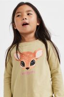 Printed Jersey Top
