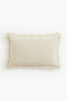 Linen-blend Cushion Cover