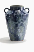 Large Reactive-glaze Vase