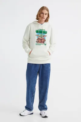 Printed Hoodie