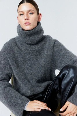 Mohair-blend Turtleneck Sweater