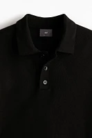 Regular Fit Fine-knit Polo Shirt