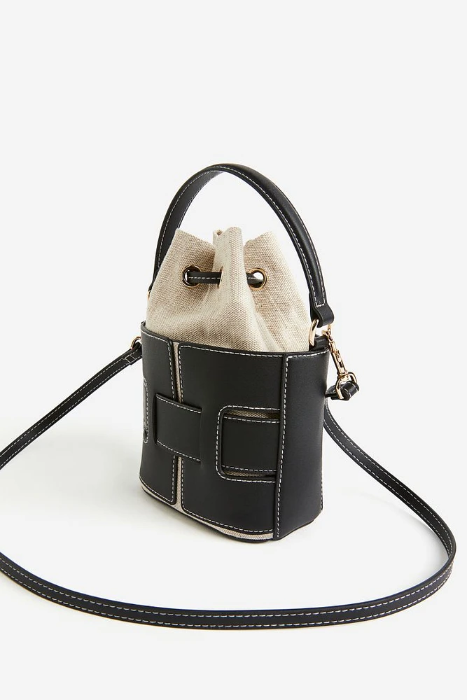 Crossbody Bucket Bag