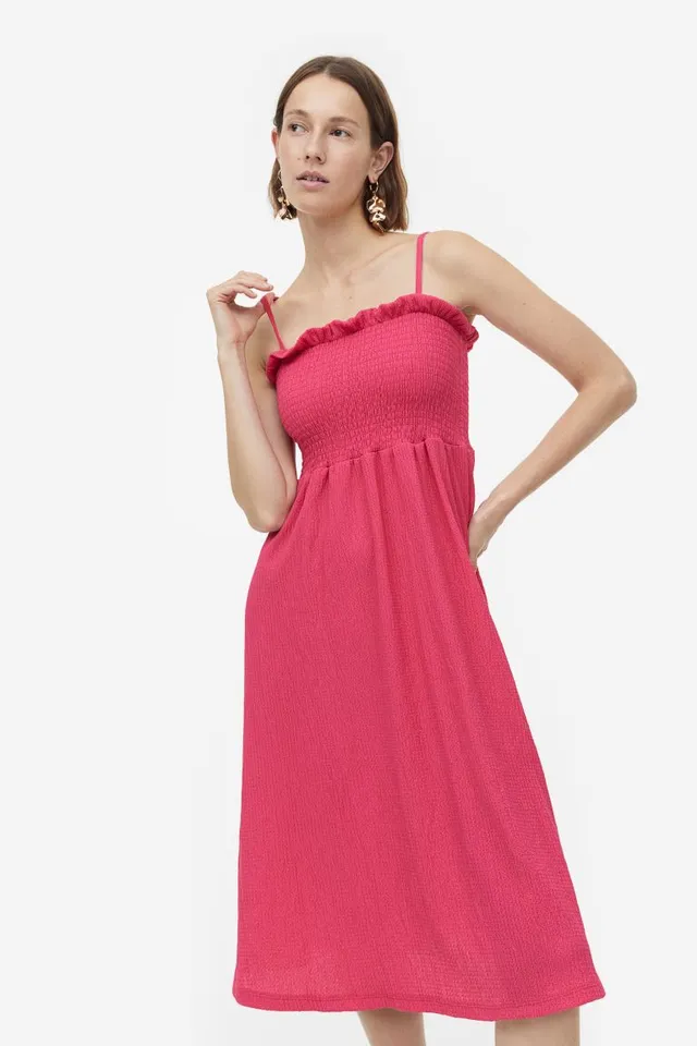 H&M MAMA Smocked-bodice Dress