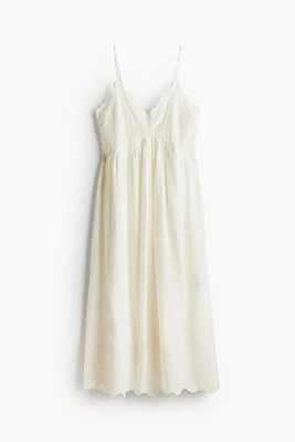 Embroidered Camisole Dress