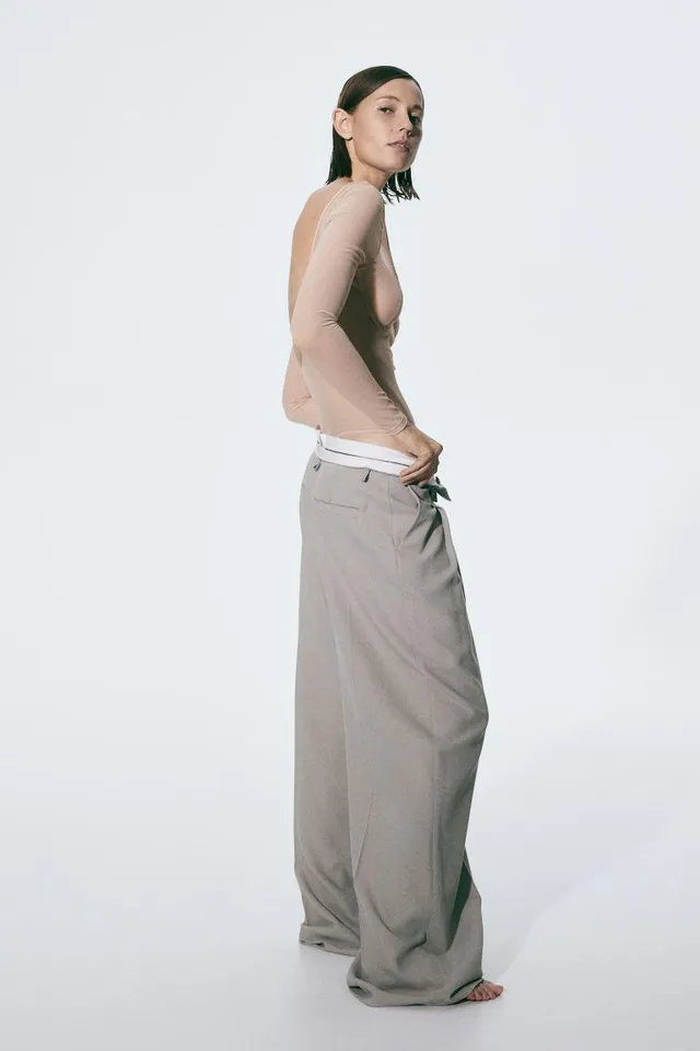 H&M Light Shape Thong Bodysuit