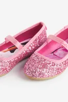 Glittery Ballet Flats