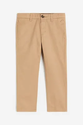Relaxed Fit Cotton Chinos