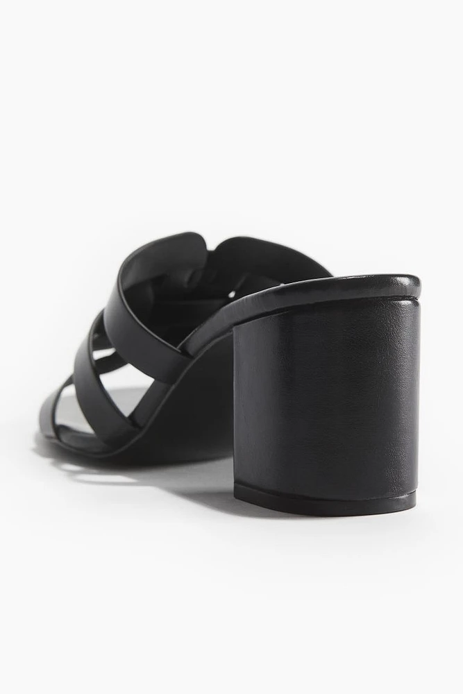 Block-heeled Sandals