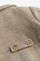 Wool-blend Coat