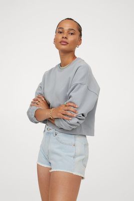 H\u0026M Mom Ultra High Denim Shorts | Mall 