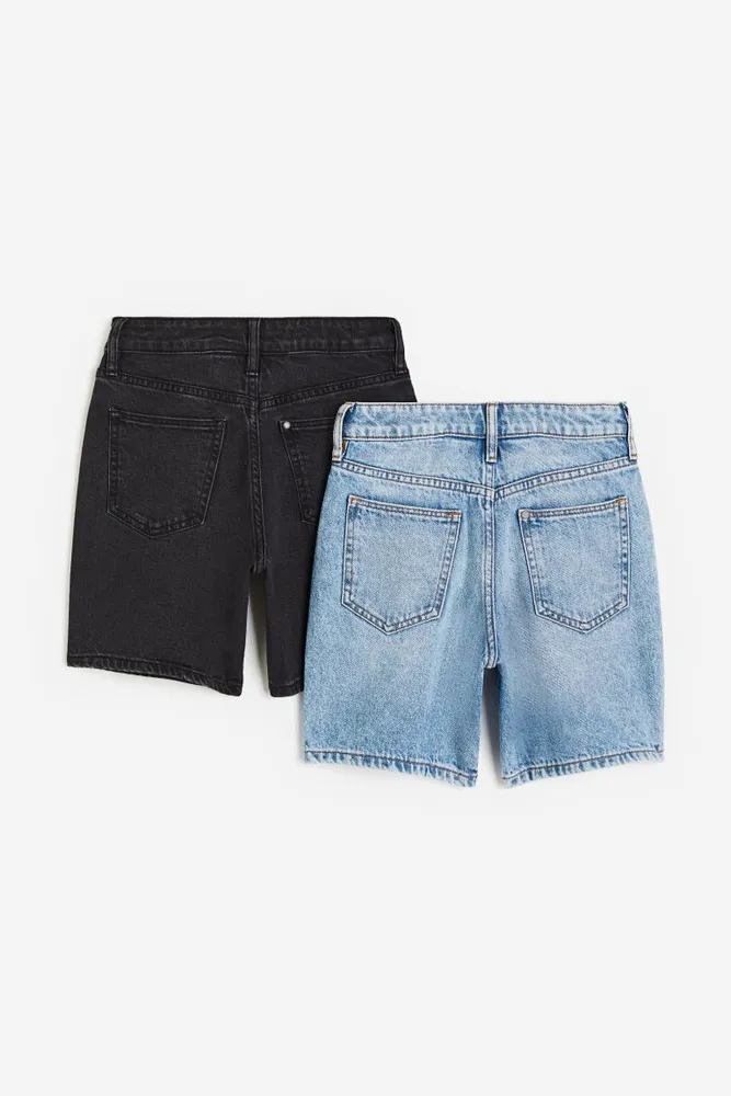 2-pack Denim Shorts