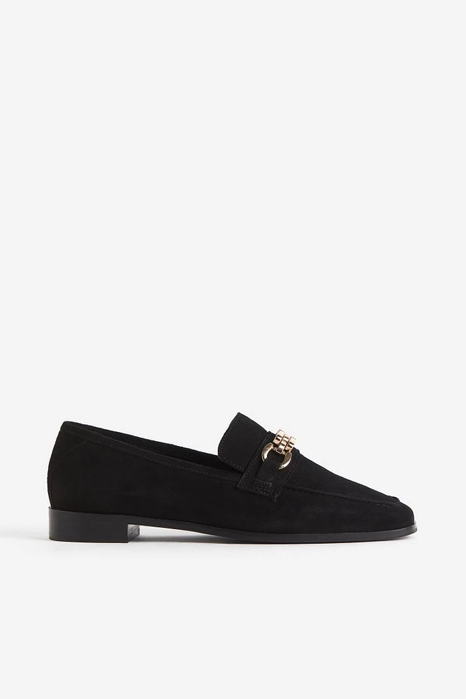 Suede Loafers