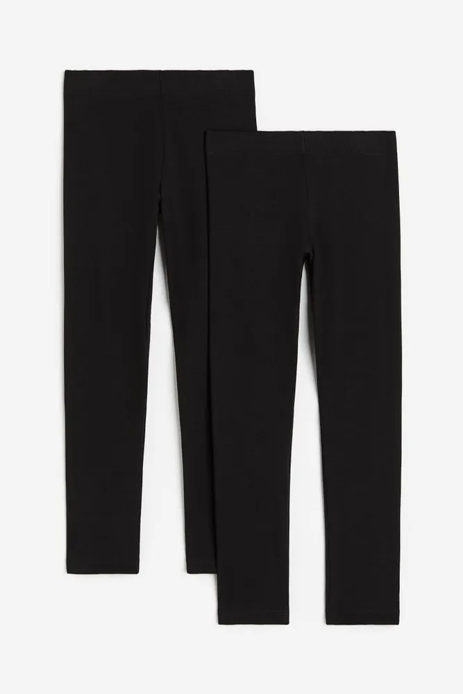 H&M 2-pack Thick Jersey Leggings