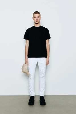 Regular Fit Ribbed T-shirt