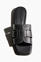 Leather Slides