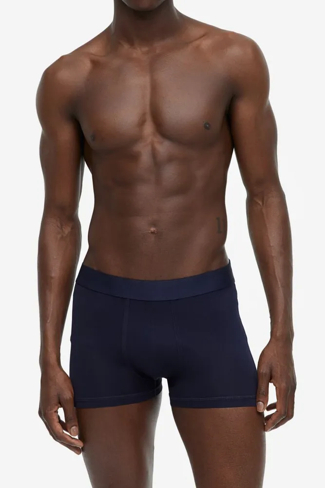 3-pack Xtra Life™ Mesh Short Boxer Briefs - Navy blue/black/white - Men