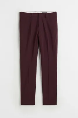 Skinny Fit Suit Pants