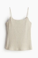 Pointelle-knit Camisole Top