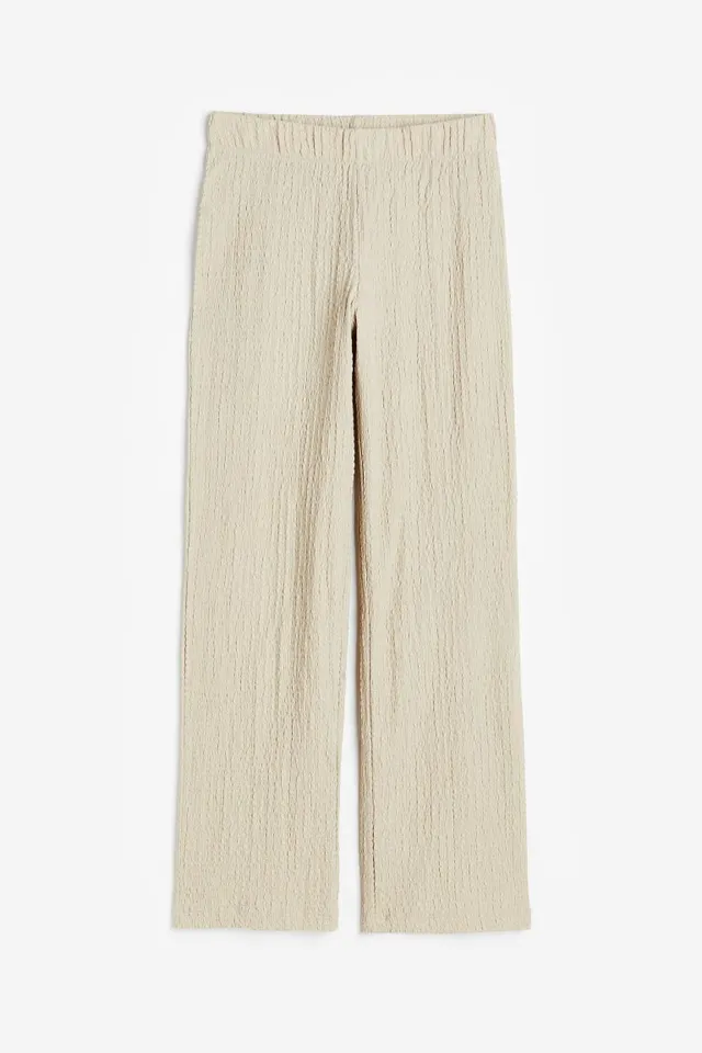 Crêped Jersey Pants