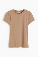 Fitted Microfiber T-shirt
