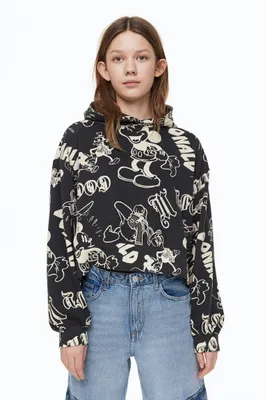 Printed Hoodie