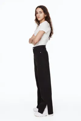 Wide Leg High Jeans