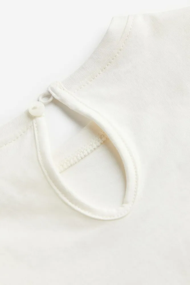 2-piece Cotton Set with Suspenders