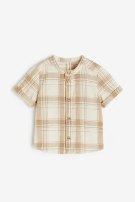 Cotton Henley Shirt