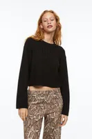 Rib-knit Sweater