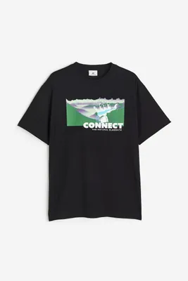 Loose Fit Printed T-shirt