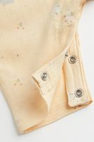 Short-sleeved Cotton Romper Suit