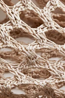Crochet-look Knit Dress