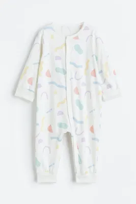 Pyjama imprimé en coton