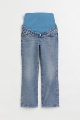 MAMA Slim Flared Ankle Jeans