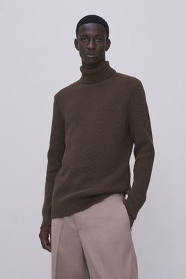 Regular Fit Turtleneck Sweater