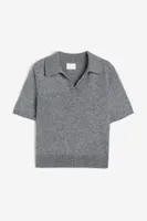 Fine-knit Polo Shirt