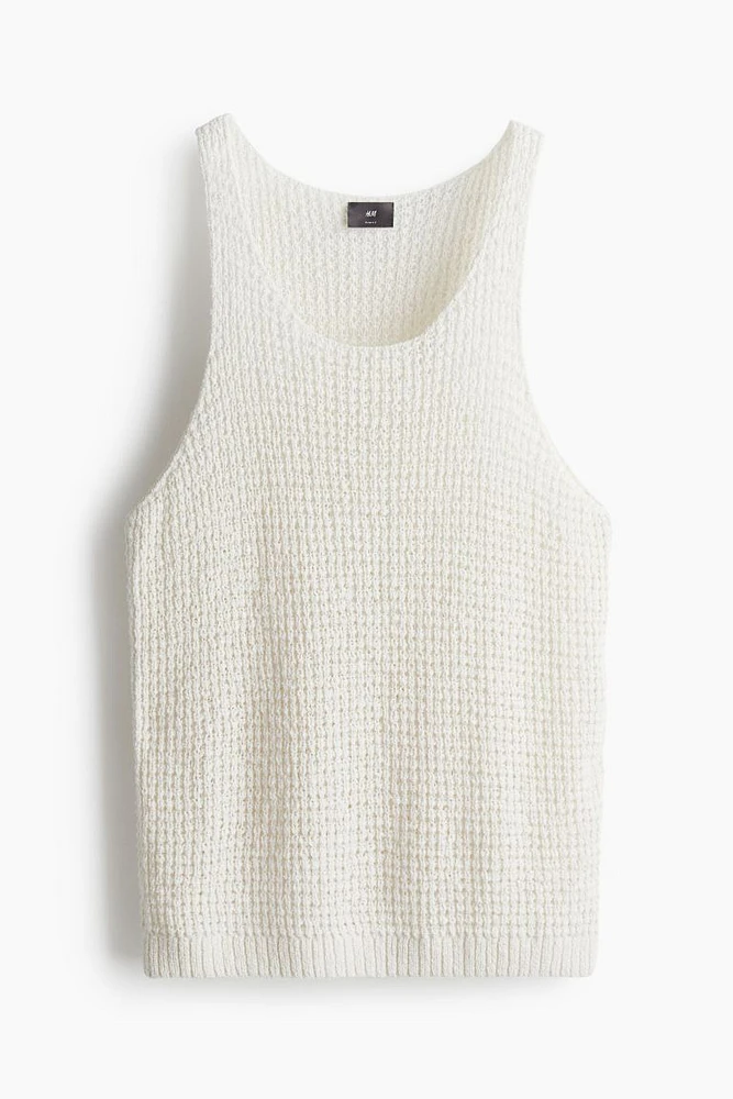 Slim Fit Knit Tank Top