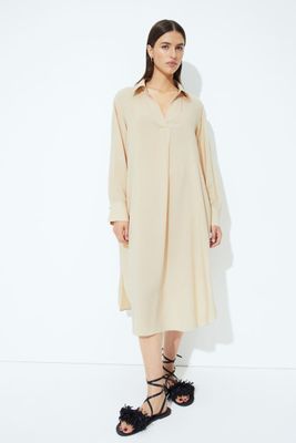 Hu0026m Lyocell-blend Shirt Dress | Yorkdale Mall