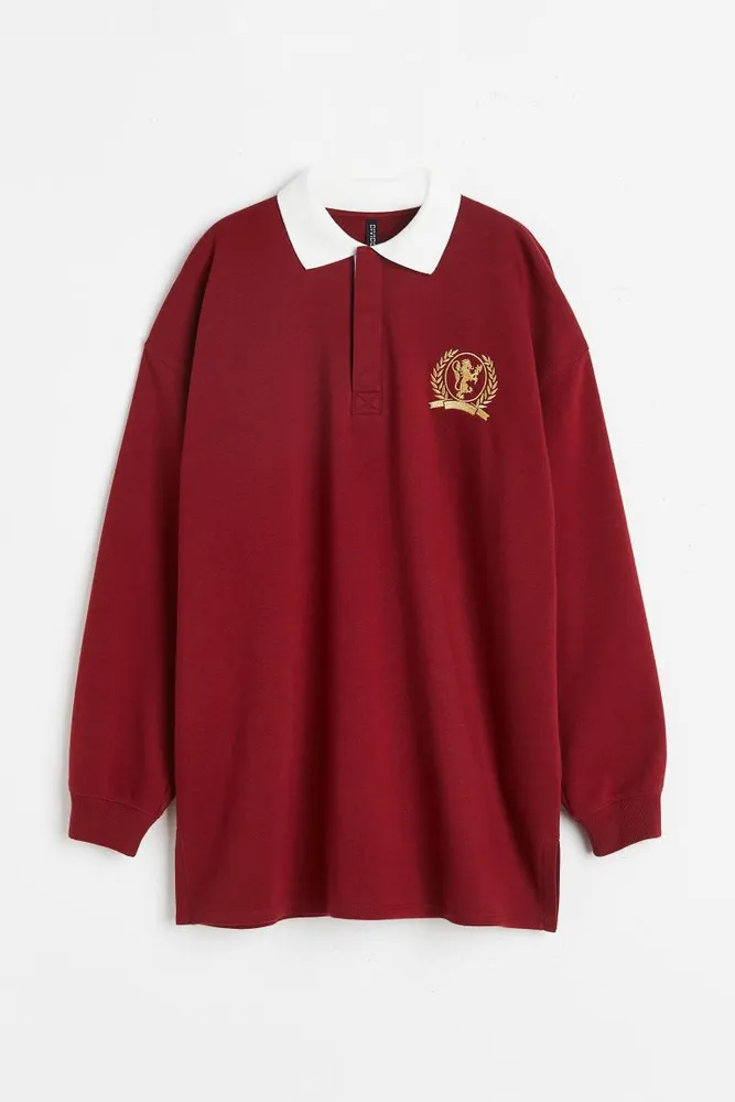 Embroidered Rugby Shirt