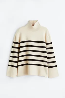 High-collar Sweater