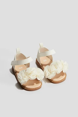 Flower-detail Sandals