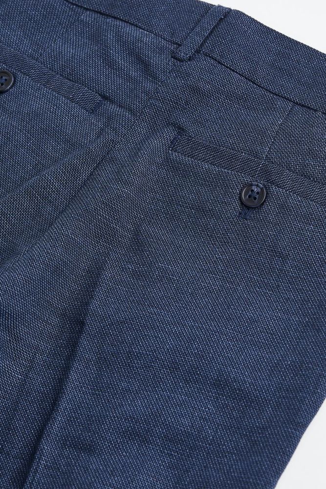 Textured Suit Pants