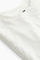 Silk-blend T-shirt