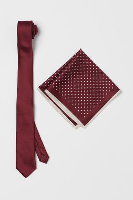 Tie and Handkerchief