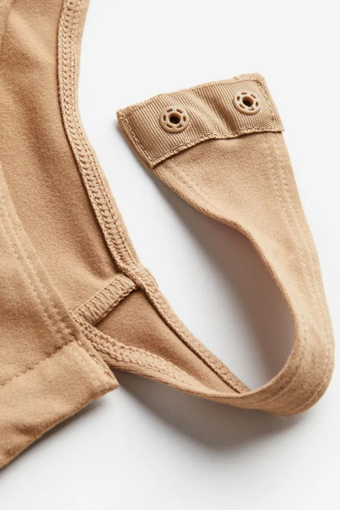 Short-sleeved Thong Bodysuit