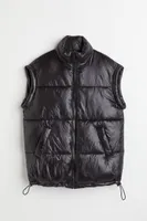 Chaleco puffer de nylon