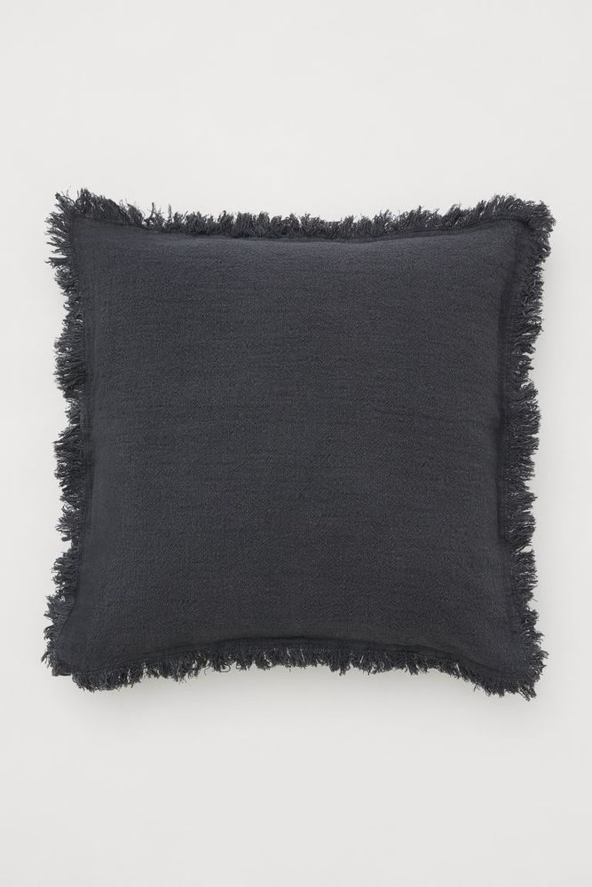 Housse de coussin en lin
