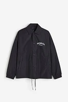 Loose Fit Water-repellent Coach Jacket